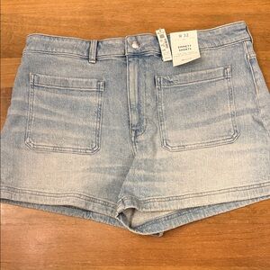 Madewell New Emmett Light Wash Denim Women’s Shorts - Size 32